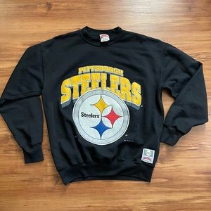 Vintage Pittsburg Steelers Crewneck Sweatshirt Medium